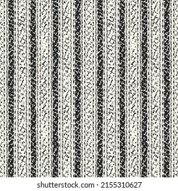 Monochrome Knitted Textured Dobby Stripes Pattern