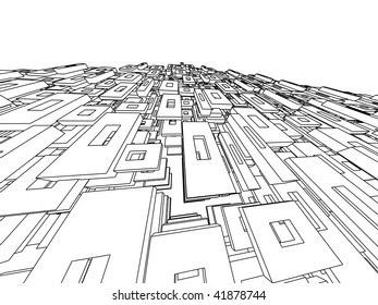 monochrome landscape
