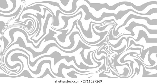 Textura de Vector de mármol monocromo. Líneas de onda brillantes Abstractas sobre fondo azul oscuro. Patrón de onda dinámica. Líneas onduladas que fluyen modernas. Concepto de tecnología futurista. Traje para el Anuncio, cartel, cubierta, br