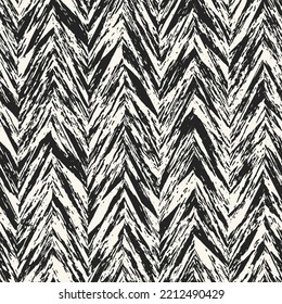 Monochrome Marmoreffekt strukturiertes Herringbone-Muster