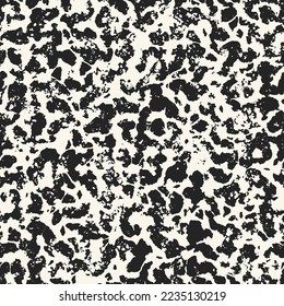 Monochrome Marbled Effect Textured Pattern