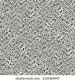 Monochrome Marbled Textured Herringbone Pattern
