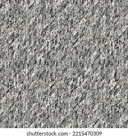 Monochrome Melange Fabric Textured Pattern