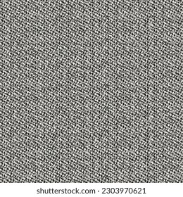 Monochrome Melange Fabric Textured Pattern