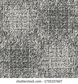 Monochrome Melange texturiert erschütterten Hintergrund. Nahtloses Muster. 