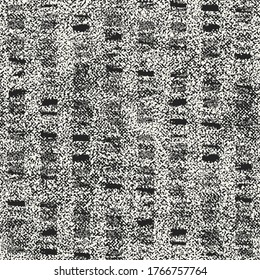Monochrome Melange Textured Subtle Dashed Pattern