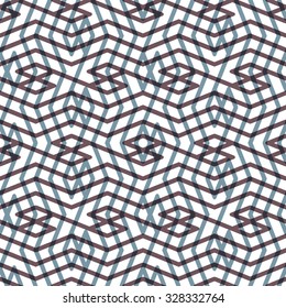 Monochrome messy seamless pattern with parallel lines, black and white infinite geometric mosaic textile, abstract vector textured web visual covering. 