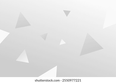 monochrome metal background with triangle
