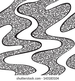 Monochrome Microscopic Wallpaper