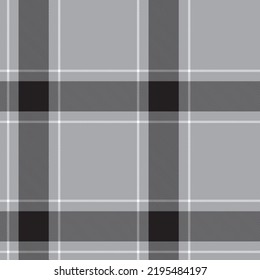 Monochrome Minimal Plaid textured seamless pattern for fashion textiles and graphics
