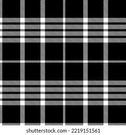 Monochrome Minimal Plaid textured seamless pattern for fashion textiles and graphics