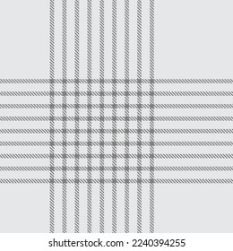 Monochrome Minimal Plaid textured seamless pattern for fashion textiles and graphics