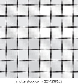 Monochrome Minimal Plaid textured seamless pattern for fashion textiles and graphics