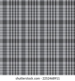 Monochrome Minimal Plaid textured seamless pattern for fashion textiles and graphics