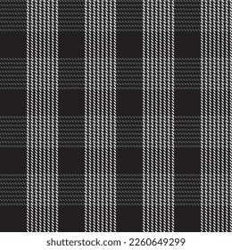 Monochrome Minimal Plaid textured seamless pattern for fashion textiles and graphics