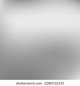 Monochrome Minimal Silver Vector Design Picture. Black White Smooth Empty Gradient Background. Metallic Aluminium Dark Trendy Gradient Mesh. Watercolor Grey Digital Liquid Blurry Background.