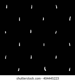 Monochrome minimalist hand drawn pattern dash