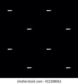 Monochrome minimalist hand drawn pattern dash