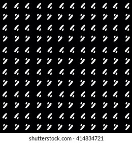 Monochrome minimalist hand drawn pattern dash
