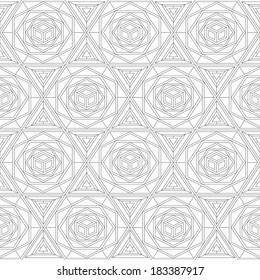 monochrome mosaic seamless texture