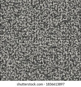Monochrome Mottled Canvas Textured Pattern