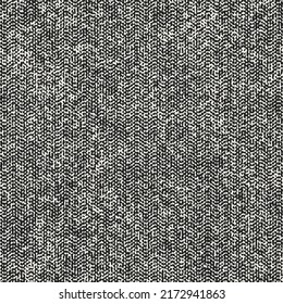 Monochrome Mottled Canvas Textured Pattern