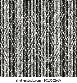 Monochrome Mottled Textured Subtle Geometric Pattern