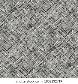 Monochrome Mottled Textured Subtle Zigzag Pattern