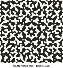 Monochrome Native Ornate Textured Pattern