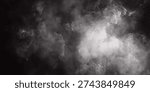 Monochrome Nebula Cloud Texture Abstract Smoke Background With Ethereal Cosmic Fog And Dark Atmosphere