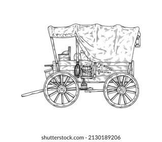 4,043 Wagon Sketch Images, Stock Photos & Vectors | Shutterstock