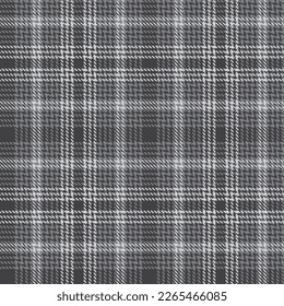 Monochrome Ombre Plaid textured seamless pattern suitable for fashion textiles and graphics