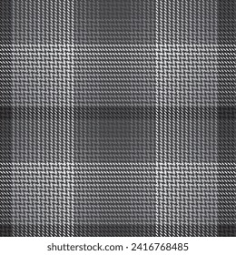 Monochrome Ombre Plaid textured seamless pattern for fashion textiles and graphics