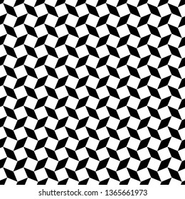 monochrome op art pattern. seamless vector background.