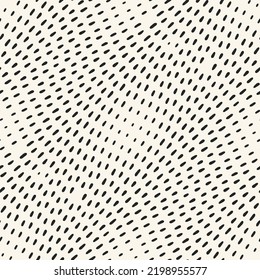 Monochrome Optical Illusion Dots Pattern