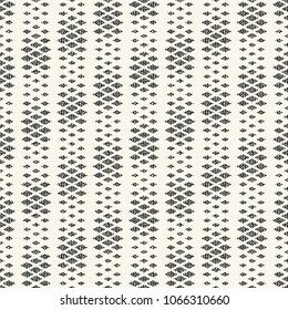 Monochrome Optical Stripe In Mottled Effect Textured Pattern