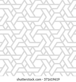 Monochrome ornament. Vector repeating texture. Seamless pattern.