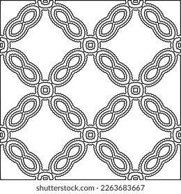  Textura ornamental monocroma con formas lineales lisas, líneas de zigzag, patrón de encaje.Resumen de patrón geométrico en blanco y negro para página web, texturas, tarjeta, afiche, tela, textil.