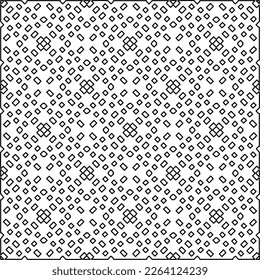  Textura ornamental monocroma con formas lineales lisas, líneas de zigzag, patrón de encaje.Resumen de patrón geométrico en blanco y negro para página web, texturas, tarjeta, afiche, tela, textil.