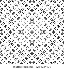  Textura ornamental monocroma con formas lineales lisas, líneas de zigzag, patrón de encaje.Resumen de patrón geométrico en blanco y negro para página web, texturas, tarjeta, afiche, tela, textil.