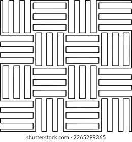  Monochrome ornamental texture with smooth linear shapes, zigzag lines, lace pattern.Abstract geometric black and white pattern for web page, textures, card, poster, fabric, textile.