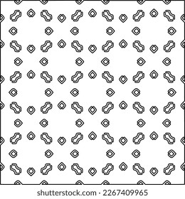  Monochrome ornamental texture with smooth linear shapes, zigzag lines, lace pattern.Abstract geometric black and white pattern for web page, textures, card, poster, fabric, textile.
