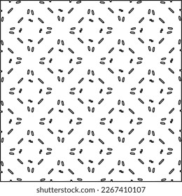  Monochrome ornamental texture with smooth linear shapes, zigzag lines, lace pattern.Abstract geometric black and white pattern for web page, textures, card, poster, fabric, textile.