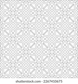  Monochrome ornamental texture with smooth linear shapes, zigzag lines, lace pattern.Abstract geometric black and white pattern for web page, textures, card, poster, fabric, textile.