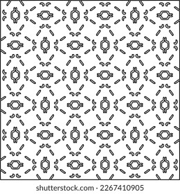 Textura ornamental monocroma con formas lineales lisas, líneas de zigzag, patrón de encaje.Resumen de patrón geométrico en blanco y negro para página web, texturas, tarjeta, afiche, tela, textil.