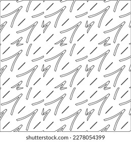  Monochrome ornamental texture with smooth linear shapes, zigzag lines, lace pattern.Abstract geometric black and white pattern for web page, textures, card, poster, fabric, textile.