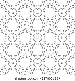 Monochrome Ziertextur mit glatten linearen Formen, Zickzacklinien, Spitzen-Muster.Abstraktes geometrisches Schwarz-Weiß Muster für Webseiten, Texturen, Karten, Poster, Gewebe, Textilien.