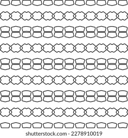 
 Monochrome ornamental texture with smooth linear shapes, zigzag lines, lace pattern.Abstract geometric black and white pattern for web page, textures, card, poster, fabric, textile.