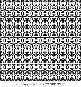 
 Monochrome ornamental texture with smooth linear shapes, zigzag lines, lace pattern.Abstract geometric black and white pattern for web page, textures, card, poster, fabric, textile.
