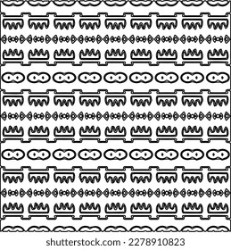 
 Monochrome ornamental texture with smooth linear shapes, zigzag lines, lace pattern.Abstract geometric black and white pattern for web page, textures, card, poster, fabric, textile.